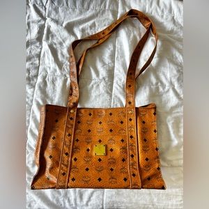 Vintage MCM Shopper Tote